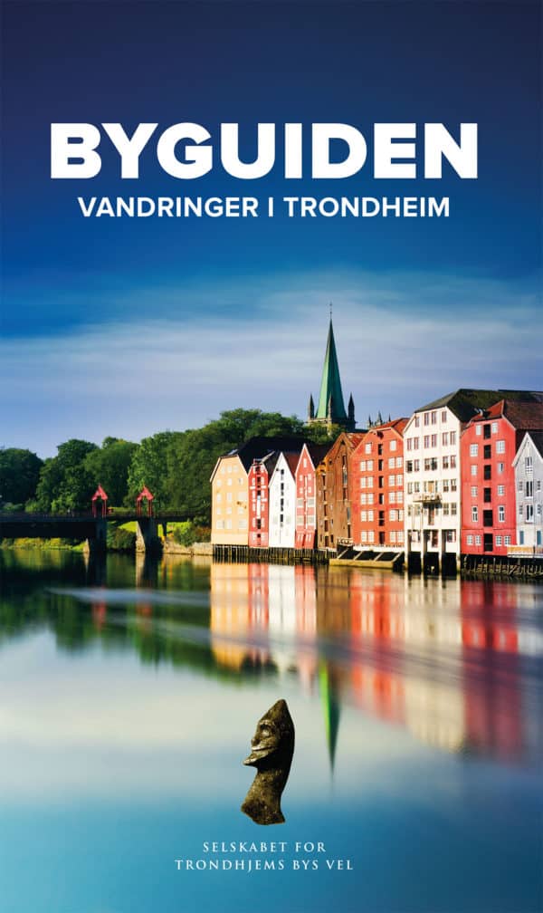 Bilde av forsida på boka Byguiden. Vandringer i Trondheim