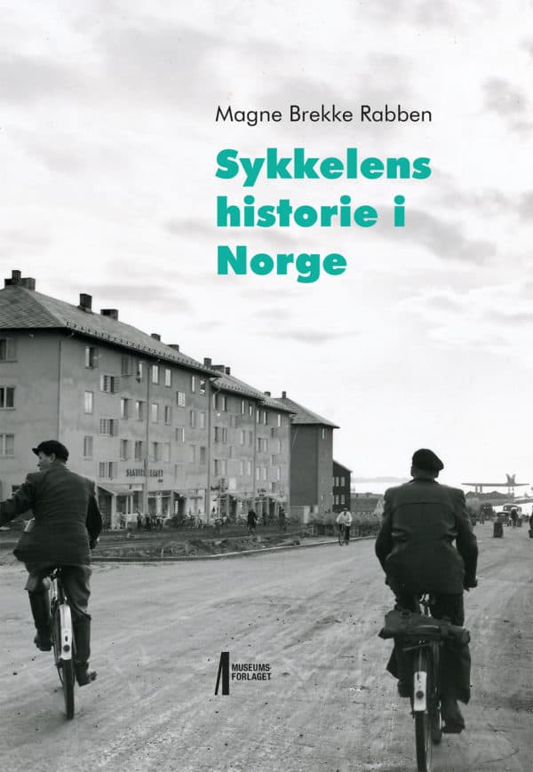 Bilde av forsida på boka Sykkelens historie i Norge