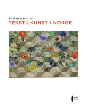 Bilde av forsida på boka Tekstilkunst i Norge