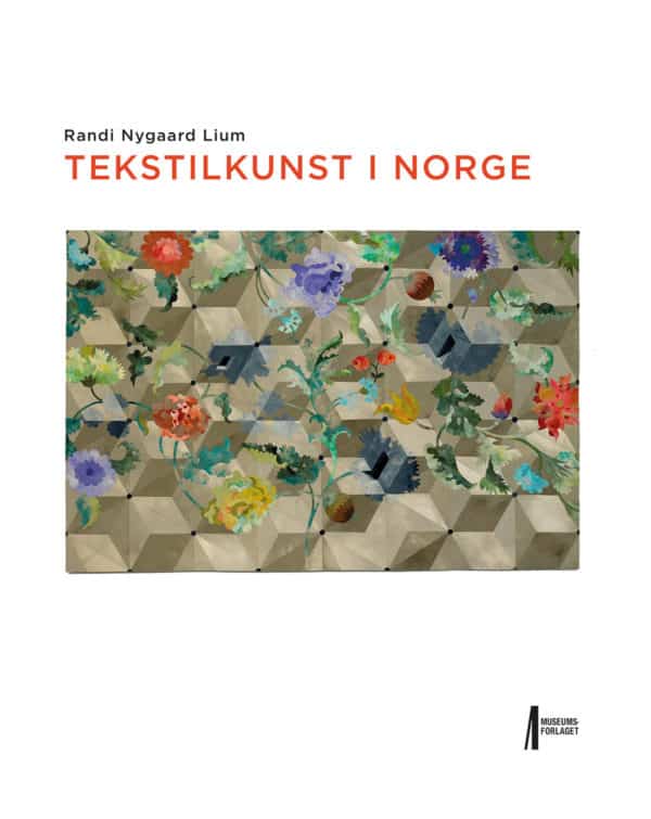 Bilde av forsida på boka Tekstilkunst i Norge