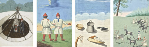 Banner til boka Samisk liv og kultur på 1700-tallet