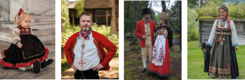 Banner til boka Når klær blir bunad