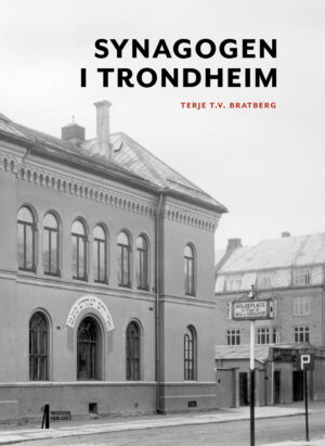 Bilde av forsiden av boka Synagogen i Trondheim