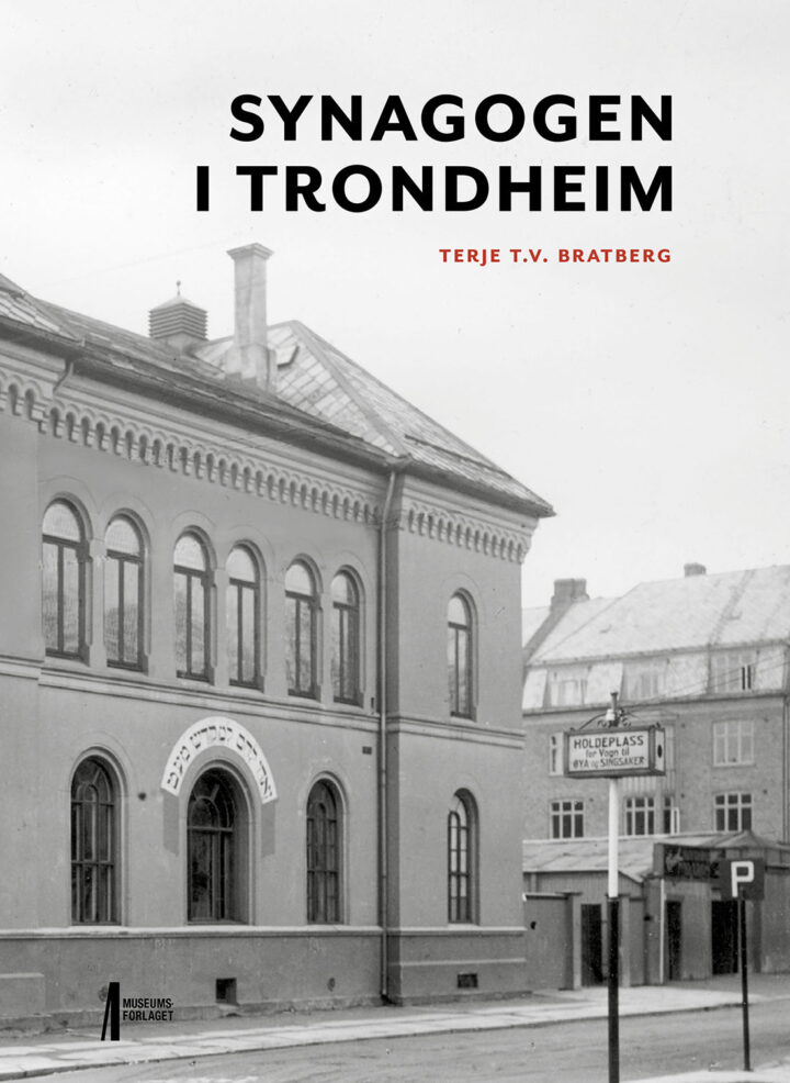 Bilde av forsiden av boka Synagogen i Trondheim