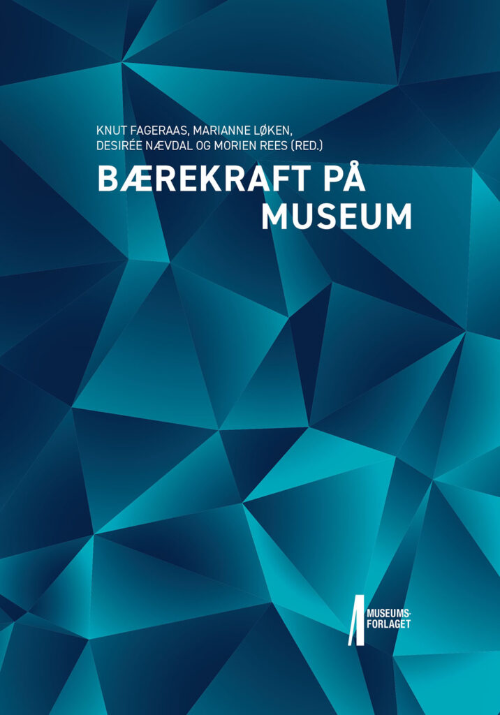 Bilde av forsiden av boka Bærekraft på museum