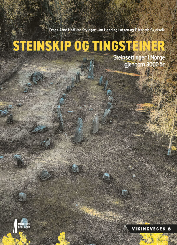 Bilde av forsiden av boka Steinskip og tingsteiner