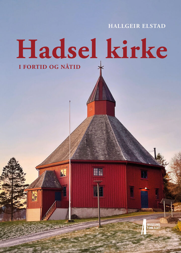 Bilde av forsiden av boka Hadsel kirke
